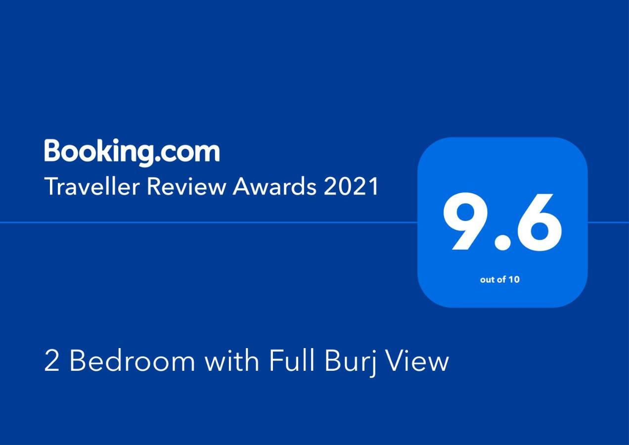 Amazing 2 Bedroom With Full Burj View Dubai Dış mekan fotoğraf
